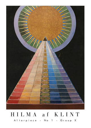 Póster Hilma af Klint Altarpiece no. 1