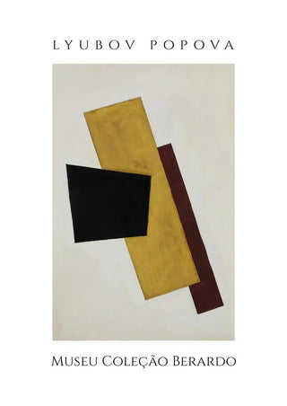 Póster de exposición Lyubov Popova