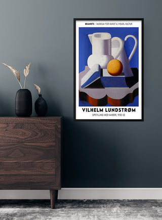 Póster de exposición Wilhelm Lundstrøm