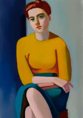 Póster VILHELM LUNDSTRØM- Retrato de Hanne