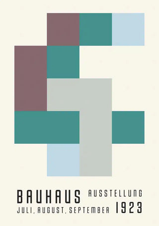 Póster de la exposición Bauhaus 1923