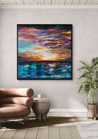 Sky meets Sea - Debbie Seenan