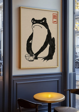 Grumpy Toad I Black - Matsumoto Hoji