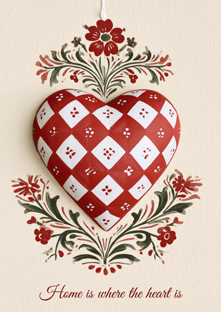 Corazón navideño