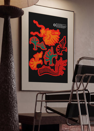 Fortune Cookie by Francisco Gualter in a framed interior