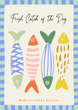 Colorful Mediterranean Fish - Annick