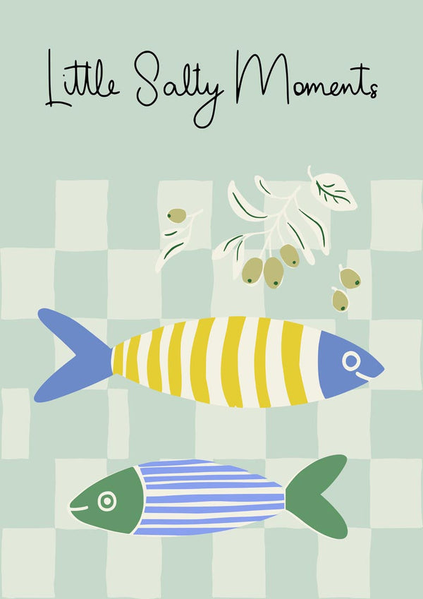 Pez a rayas y aceitunas - Annick