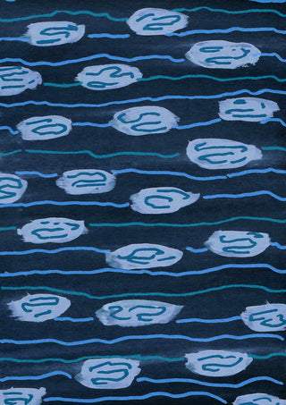 Patrones de agua azul - Lori Ann Folz