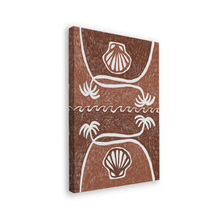 Vieiras de playa tropical - Shatha Al Dafai
