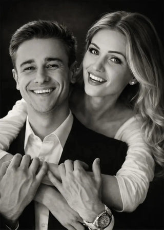 Iconic Portrait – black-and-white portrait poster