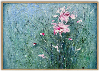 Pink Lilies in the Grass - Marina Agre