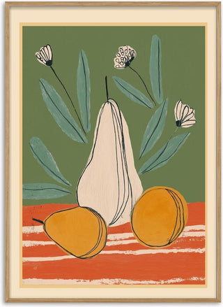 Abstract Pear Still Life - Branka Kodžoman
