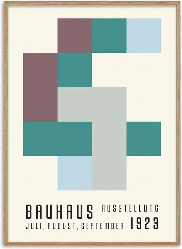 Póster de la exposición Bauhaus 1923