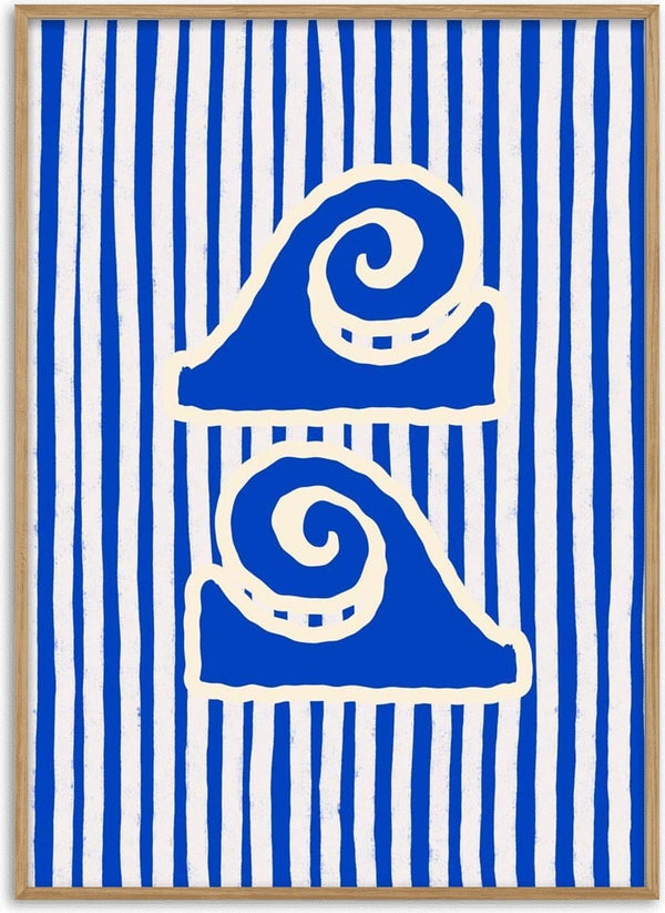 Olas azules del océano - Treechild