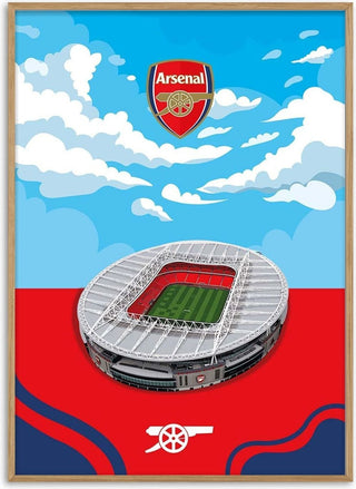 Emirates Stadium Arsenal Football Poster