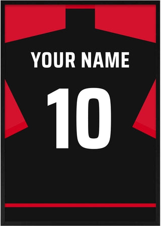 FC Midtjylland – Personalised Football Shirt Poster