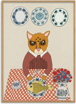 Fish and Cat - Anna Milewska