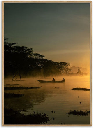 Fishermen on Naivasha. (two) - Gloria Mwivanda
