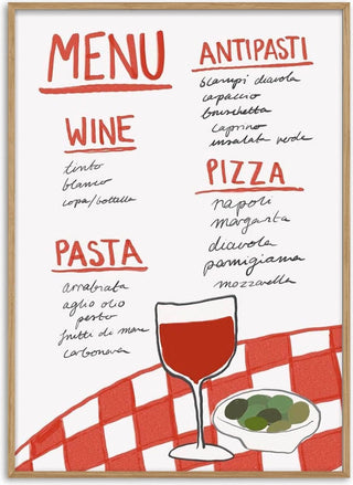 Italian Menu