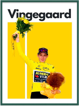 Jonas Vingegaard Cycling Poster