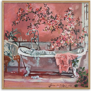 Pink bathroom - Mariam De Giorgio