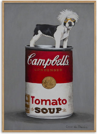 Pop Art Bulldog - Coco de Paris