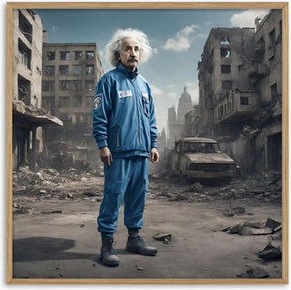 Relativity of Ruins Tribute to Albert Einstein - Devour Art