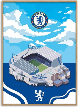 Stamford Bridge Chelsea Football Poster