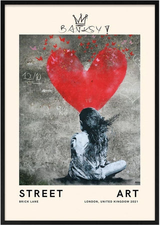 Street Art - Inspired on Banksy Poster