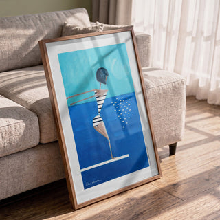 Clavadista de piscina de verano - Awol Art Alex