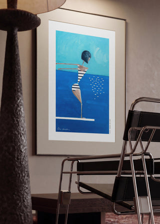 Clavadista de piscina de verano - Awol Art Alex